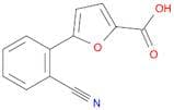 2-Furancarboxylic acid,5-(2-cyanophenyl)-