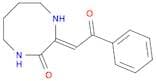 1,4-Diazocin-2(1H)-one,hexahydro-3-(2-oxo-2-phenylethylidene)-