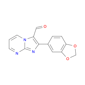 2-(Benzo[d][1,3]dioxol-5-yl)imidazo[1,2-a]pyrimidine-3-carbaldehyde