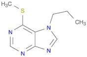 7H-Purine, 6-(methylthio)-7-propyl-