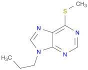 9H-Purine, 6-(methylthio)-9-propyl-