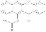 12H-Benzo[b]xanthen-12-one, 11-(acetyloxy)-