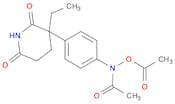 Acetamide, N-(acetyloxy)-N-[4-(3-ethyl-2,6-dioxo-3-piperidinyl)phenyl]-