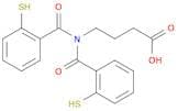 Butanoic acid, 4-[bis(2-mercaptobenzoyl)amino]-
