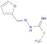 Hydrazinecarboximidothioic acid, 2-(2-furanylmethylene)-, methyl ester