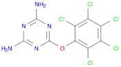 1,3,5-Triazine-2,4-diamine, 6-(pentachlorophenoxy)-
