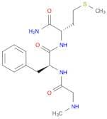 L-Methioninamide, N-methylglycyl-L-phenylalanyl-