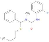 Urea, N-[(butylthio)phenylmethyl]-N'-(2-fluorophenyl)-N-methyl-