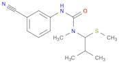 Urea, N'-(3-cyanophenyl)-N-methyl-N-[2-methyl-1-(methylthio)propyl]-