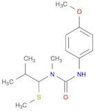 Urea, N'-(4-methoxyphenyl)-N-methyl-N-[2-methyl-1-(methylthio)propyl]-
