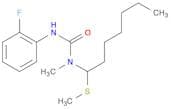 Urea, N'-(2-fluorophenyl)-N-methyl-N-[1-(methylthio)heptyl]-