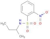 Benzenesulfonamide, N-(1-methylpropyl)-2-nitro-
