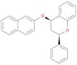 2H-1-Benzopyran, 3,4-dihydro-4-(2-naphthalenyloxy)-2-phenyl-, cis-