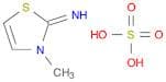 2(3H)-Thiazolimine, 3-methyl-, sulfate (1:1)