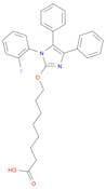 Octanoic acid, 8-[[1-(2-fluorophenyl)-4,5-diphenyl-1H-imidazol-2-yl]oxy]-