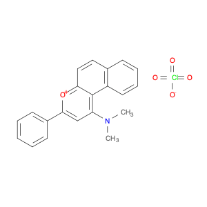 Naphtho[2,1-b]pyrylium, 1-(dimethylamino)-3-phenyl-, perchlorate