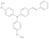 Benzenamine, N,N-bis(4-methoxyphenyl)-4-(2-phenylethenyl)-