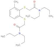 Acetamide, 2,2'-[(3-methyl-1,2-phenylene)bis(thio)]bis[N,N-dipropyl-