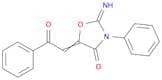 2-IMINO-5-(2-OXO-2-PHENYLETHYLIDENE)-3-PHENYL-4-OXAZOLIDINONE
