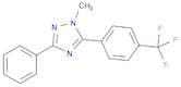 1H-1,2,4-Triazole, 1-methyl-3-phenyl-5-[4-(trifluoromethyl)phenyl]-