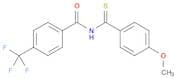 Benzamide, N-[(4-methoxyphenyl)thioxomethyl]-4-(trifluoromethyl)-