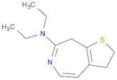 2H-Thieno[2,3-d]azepin-7-amine, N,N-diethyl-3,8-dihydro-