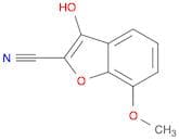 3-Hydroxy-7-methoxybenzofuran-2-carbonitrile