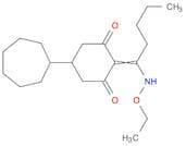 1,3-Cyclohexanedione, 5-cycloheptyl-2-[1-(ethoxyamino)pentylidene]-