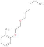 Benzene, 1-[2-(hexyloxy)ethoxy]-2-methyl-