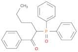 1-Hexanone, 2-(diphenylphosphinyl)-1-phenyl-