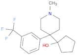 Cyclopentanol, 1-[1-methyl-4-[3-(trifluoromethyl)phenyl]-4-piperidinyl]-