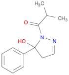 1H-Pyrazol-5-ol, 4,5-dihydro-1-(2-methyl-1-oxopropyl)-5-phenyl-