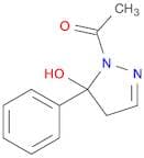 1H-Pyrazol-5-ol, 1-acetyl-4,5-dihydro-5-phenyl-