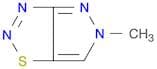 5H-Pyrazolo[3,4-d]-1,2,3-thiadiazole, 5-methyl-