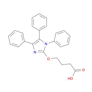 Butanoic acid, 4-[(1,4,5-triphenyl-1H-imidazol-2-yl)oxy]-