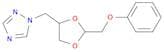 1H-1,2,4-Triazole, 1-[[2-(phenoxymethyl)-1,3-dioxolan-4-yl]methyl]-