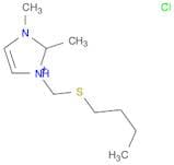 1H-Imidazolium, 1-[(butylthio)methyl]-2,3-dimethyl-, chloride