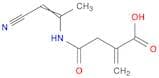 Butanoic acid, 4-[(2-cyano-1-methylethenyl)amino]-2-methylene-4-oxo-
