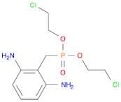 Phosphonic acid, [(2,6-diaminophenyl)methyl]-, bis(2-chloroethyl) ester