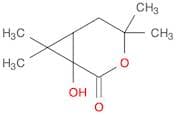 3-Oxabicyclo[4.1.0]heptan-2-one, 1-hydroxy-4,4,7,7-tetramethyl-