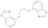 Benzoxazole, 4,4'-[1,2-ethanediylbis(oxy)]bis- (9CI)