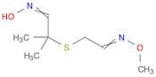 Propanal, 2-[[2-(methoxyimino)ethyl]thio]-2-methyl-, oxime