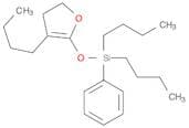Silane, dibutyl[(3-butyl-4,5-dihydro-2-furanyl)oxy]phenyl-