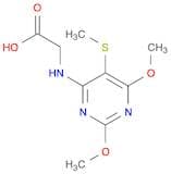 Glycine, N-[2,6-dimethoxy-5-(methylthio)-4-pyrimidinyl]-