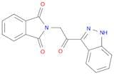1H-Isoindole-1,3(2H)-dione, 2-[2-(1H-indazol-3-yl)-2-oxoethyl]-