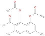 Ethanone, 1-[1,8-bis(acetyloxy)-3,6-dimethyl-2-naphthalenyl]-