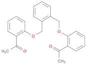 Ethanone, 1,1'-[1,2-phenylenebis(methyleneoxy-2,1-phenylene)]bis-