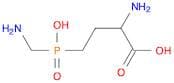 Butanoic acid, 2-amino-4-[(aminomethyl)hydroxyphosphinyl]-
