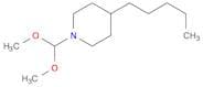 Piperidine, 1-(dimethoxymethyl)-4-pentyl-