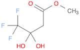 Butanoic acid, 4,4,4-trifluoro-3,3-dihydroxy-, methyl ester